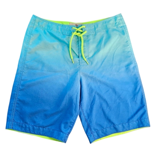 Hollister Co. San Elijo Ombré Swim Shorts - Sz XL - Picture 1 of 10